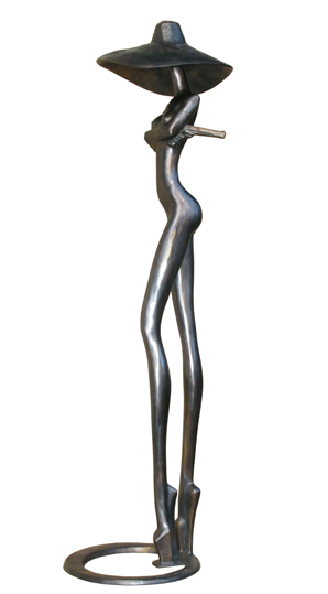 sculpture Cool Morning by Igor Grechanyk