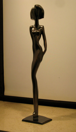 sculpture Evening Line by Igor Grechanyk