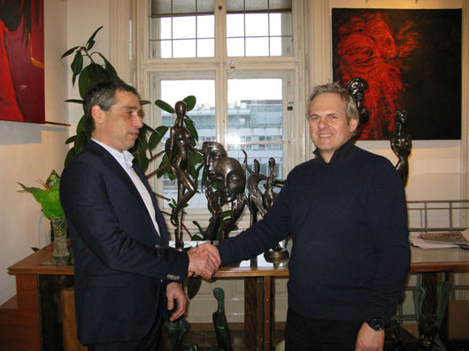 Igor Grechanyk and Michael Scheer Galerie 10