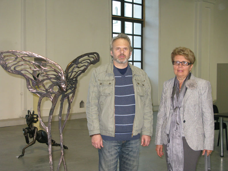 with Liudmyla Tymoshenko