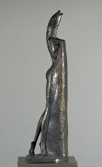 sculpture Invisible Touch by Igor Grechanyk