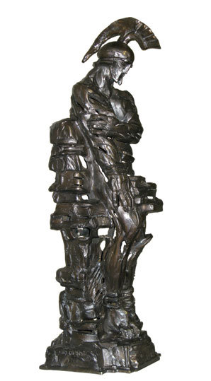 sculpture King Leonidas by Igor Grechanyk