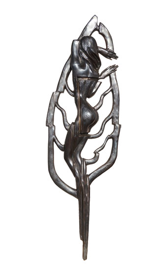 sculpture Last Leaf by Igor Grechanyk