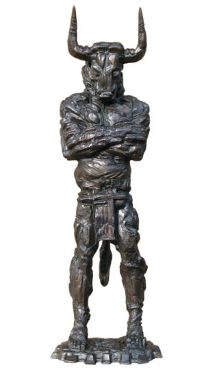 sculpture Minotaur by Igor Grechanyk