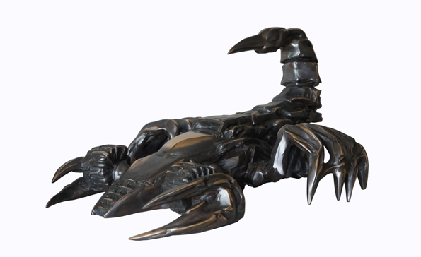 sculpture Scorpion Drive by Igor Grechanyk