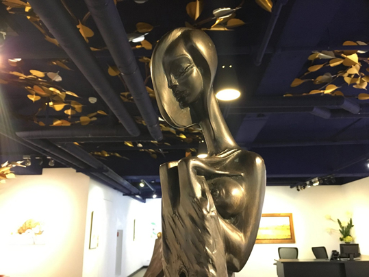 sculpture Tower by Igor Grechanyk