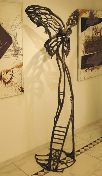 sculpture Wings of Perception by Igor Grechanyk