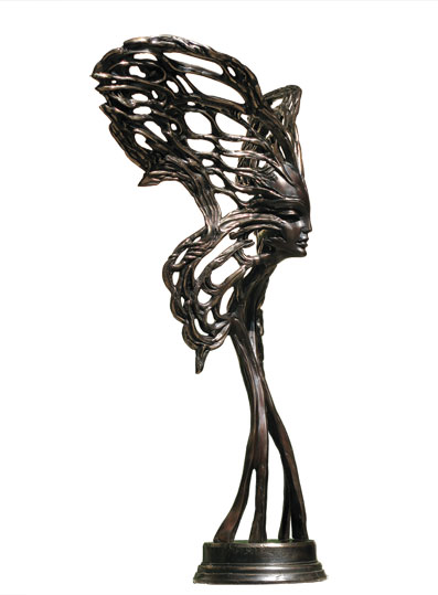 sculpture Wings of Perception by Igor Grechanyk